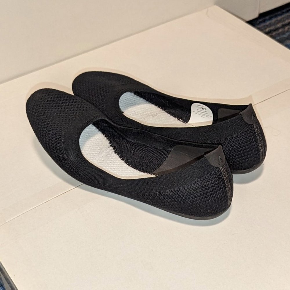 Allbirds Women’s Tree Breezers Flats Slip-ons Black